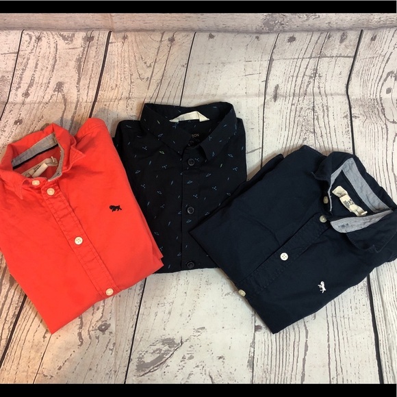 H&M Other - H&M | Boys Dress up Shirt (Long-Sleeve) Bundle 3